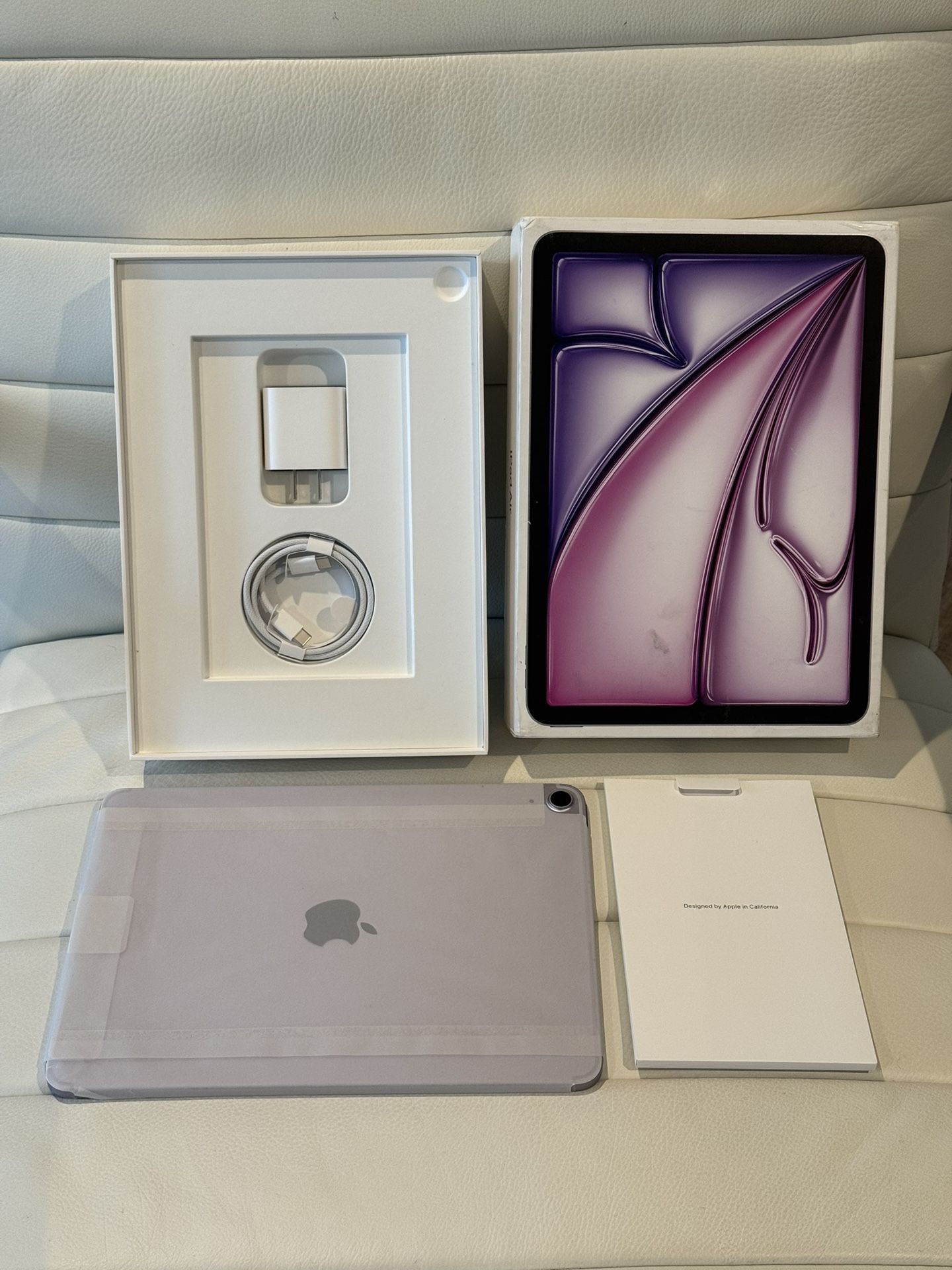 iPad Air M3 256GB WiFi + 5G Cellular - 11 inch - Purple