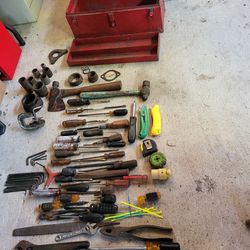 Tools $50.00 for Everything You See Including Tool Box And Tray