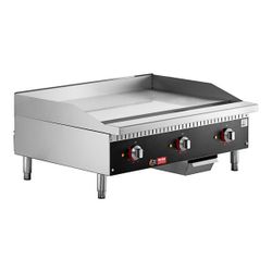 Commercial Stainless Steel Countertop Gas Griddle