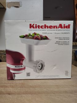Kitchenaid stand mixer attachment food grinder
