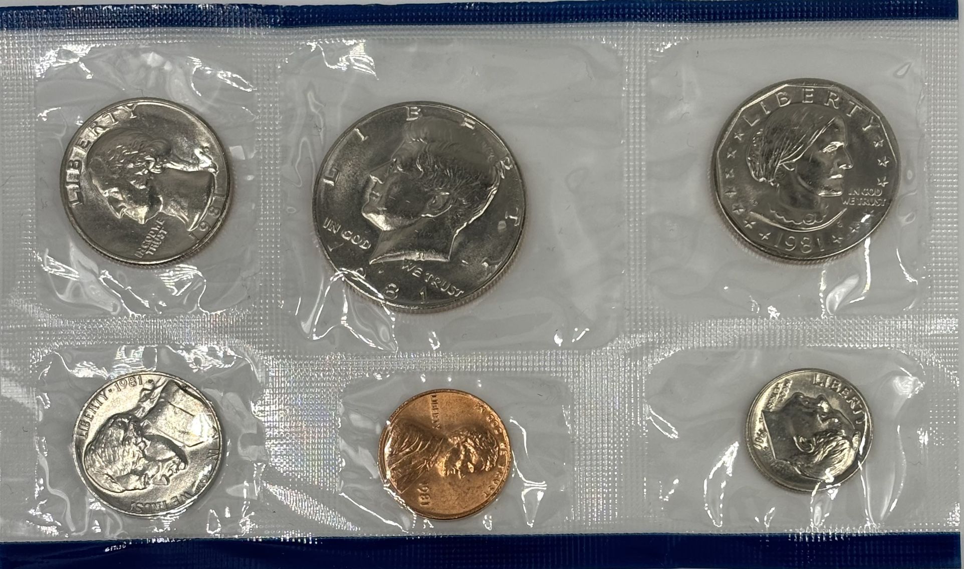 1981 P United States Uncirculated Coin Set