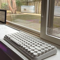 bluetooth keyboard typewriter style for all devices