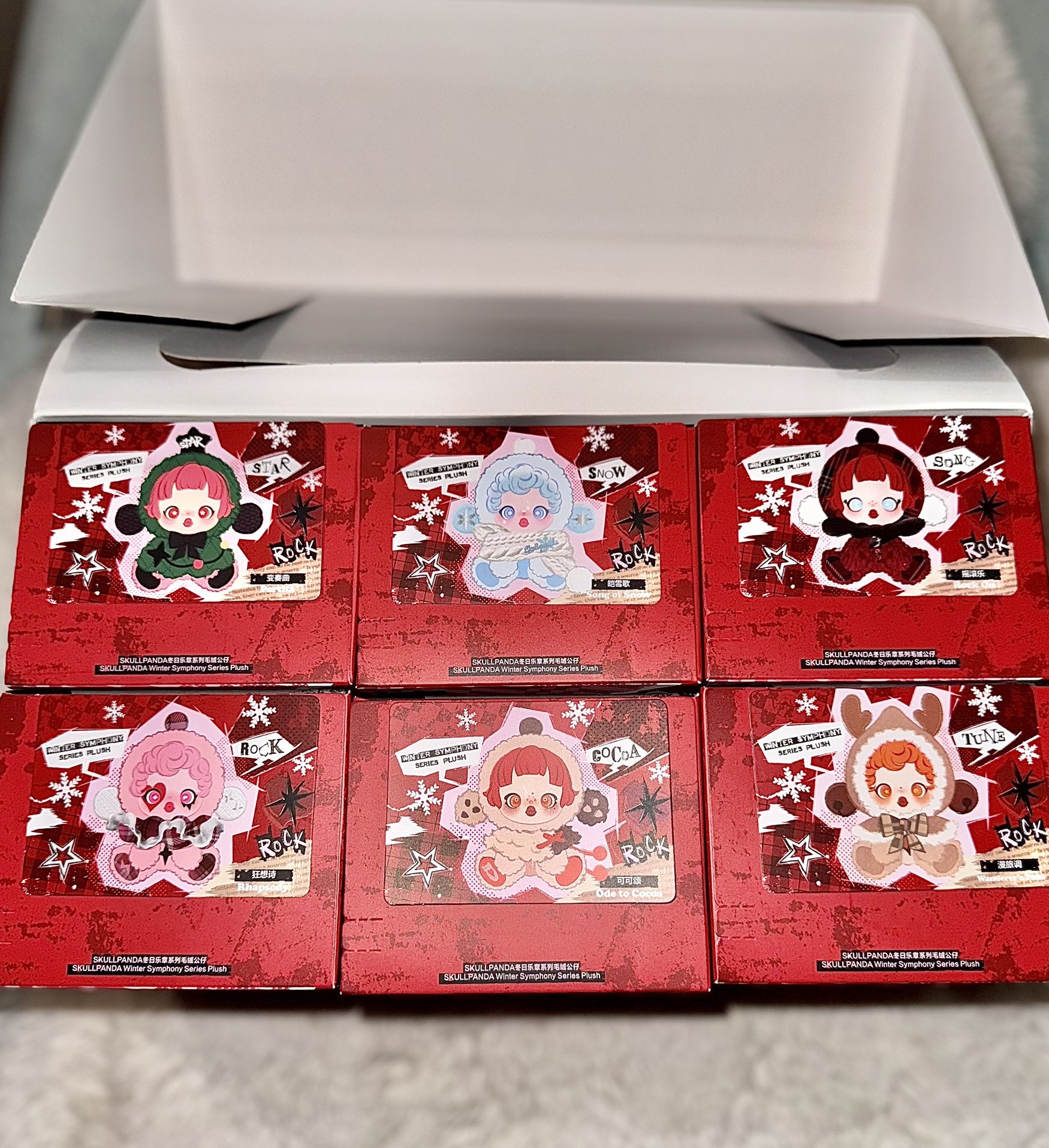 Full Case Or Single Confirmed Skullpanda Winter Symphony