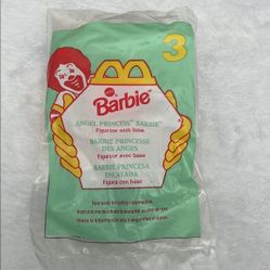 1996 McDonald’s Happy Meal Toy Angel Princess Barbie 