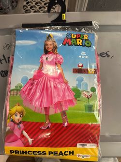 Princess Peach Child’s Costume 7-8