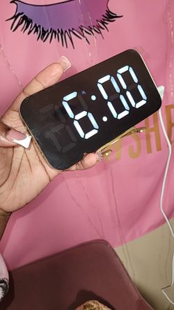 digital alarm clock