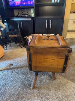 Antique Wooden flour bins