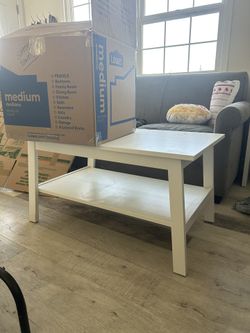 White Coffee Table