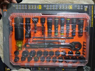 Klein Tools 39 piece complete impact socket set