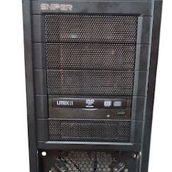 Custom SNIPER Gaming PC Tower – 700W PSU, GPU, USB 3.0