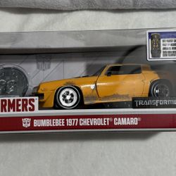Jada 1:24 Transformers Bumble Camaro New 
