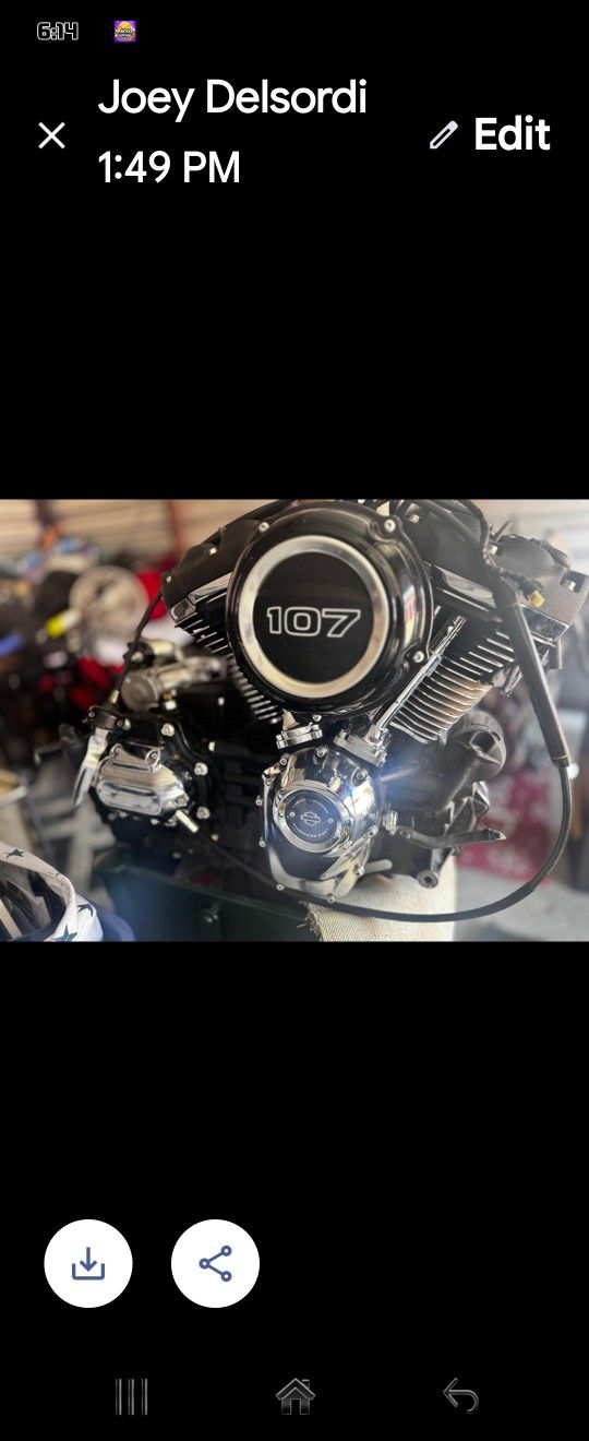 2021 HARLEY DAVIDSON MOTOR ONLY