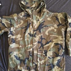 Camouflage Rain Jacket 