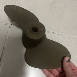 bronze boat propeller