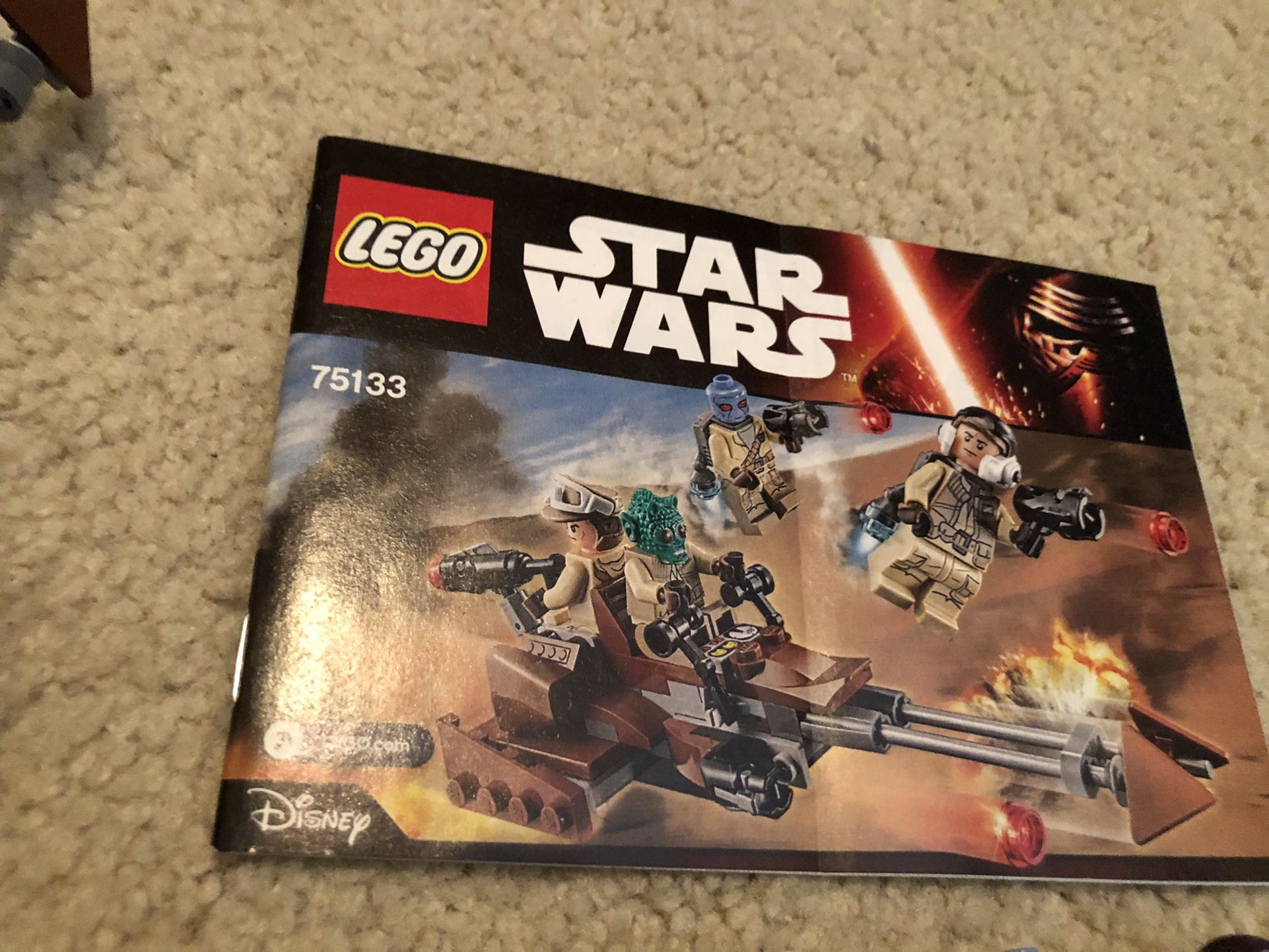 LEGO Star Wars Resistance Jetpack Troopers + Speeder Battle Pack