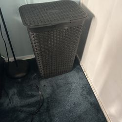 Black Laundry Hamper $5
