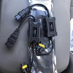 H8 H9 H11 Crownova Enhanced Resistor For led Flickering Bulbs . 2pcs H8 H9 H11 LED Headlight Canbus Error Free Anti Flicker Resistor Canceller Decoder