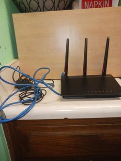 ASUS Wireless Router with Four Antennas