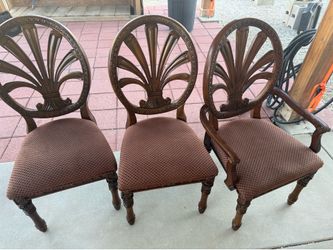 3 chairs