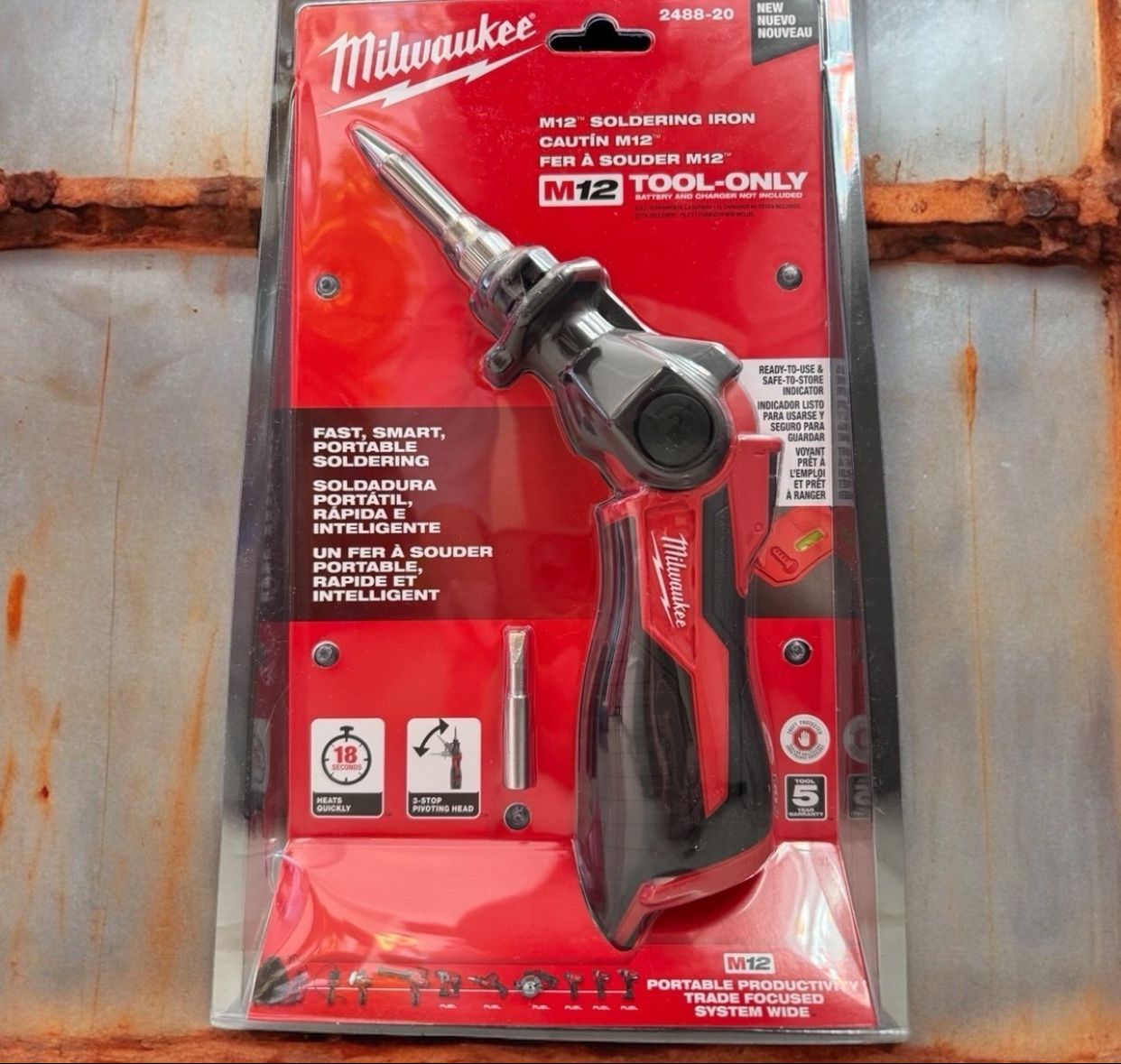 Milwaukee New Soldering Iron M12