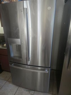 Stainless steel  fridge