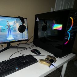 Gaming Pc Rtx3060 And Set Up 