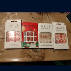 Holiday  Fake Nails Press On 