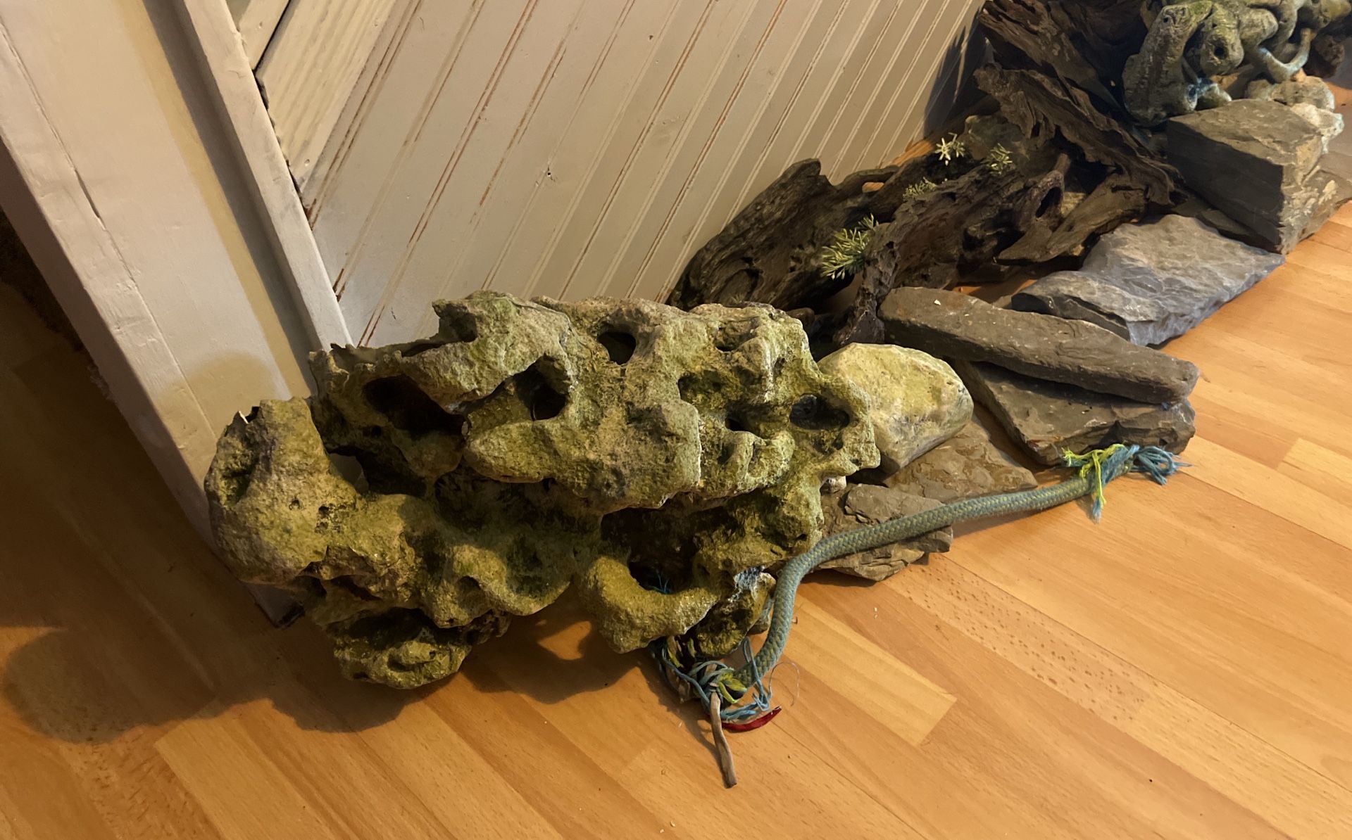 Fish Tank Reptile Stone Corals