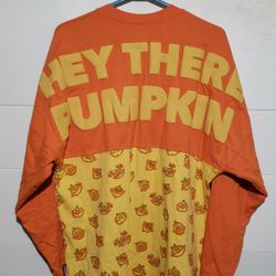 Spirit jersey  Hey There  Pumpkin Sesame Street   at Sea world  jersey unisex size small 