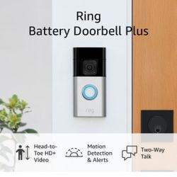 New Ring Camera Plus Never Used- Still in Box