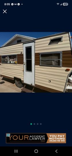 1970 Travel Trailer 18 Ft