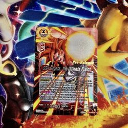 Dragon Ball Super Dawn of the Z Legends SS4 Gogeta  the ultimate fusion pre rele