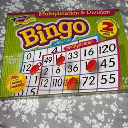 Multiplication and Division Bingo