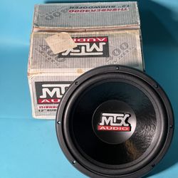 MTX Audio Thunder 4000 12” Subwoofer – New in Box 