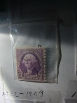 1922 Thru 1929  3 Cent George Washington Old Stamp