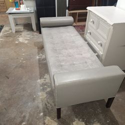 Grey Couch / Bench
