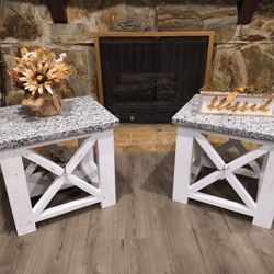 End Tables $100.00 Ea