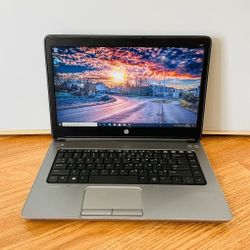 HP probook 645 G1 - 8GB RAM - 128GB SSD! Windows 10