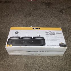 Sunvivi Triple Slow Cooker (OBO)