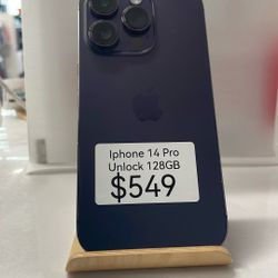 iPhone 14 Pro Unlock 128 Gb 