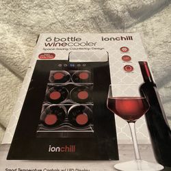 IonChill 6 Bottle Wine Cooler