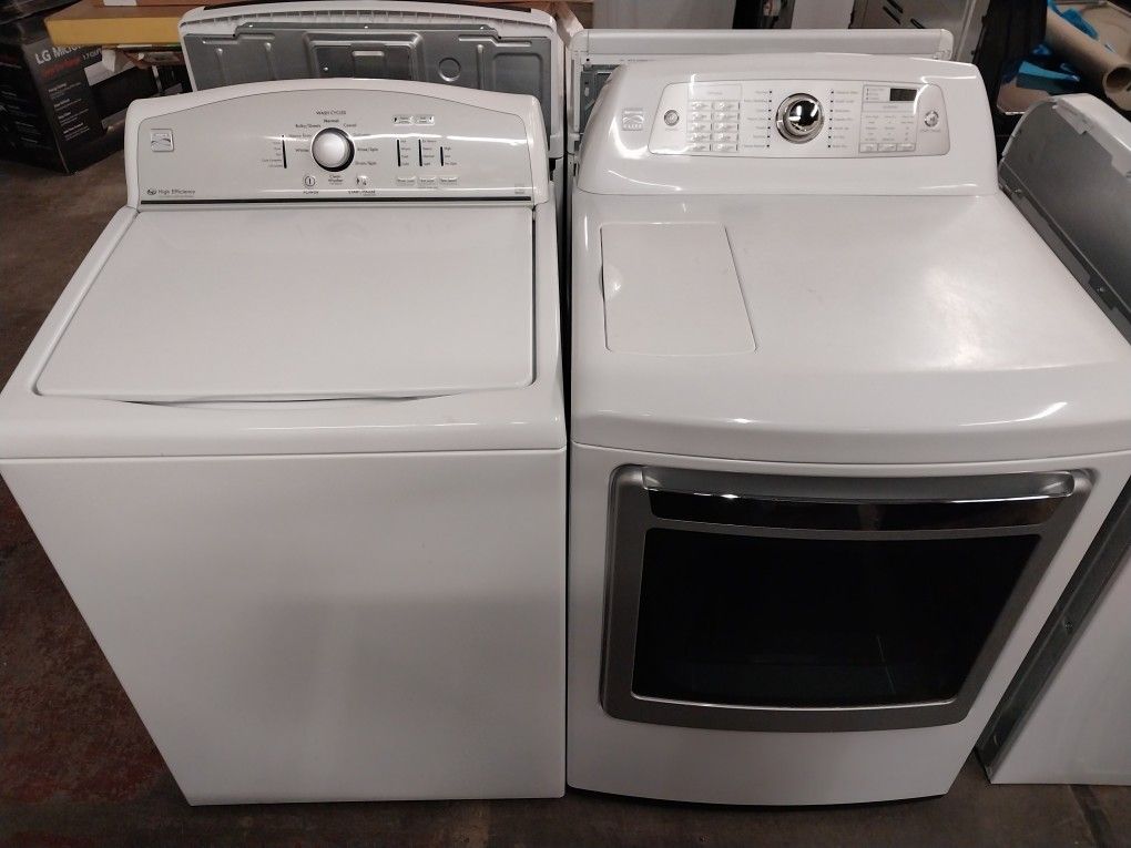 Kenmore Washer Dryer Set With Steam Delivery Warranty Installation Available