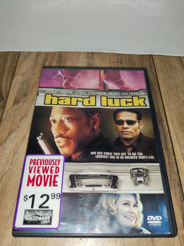 Hard Luck - DVD - Movie - Wesley Snipes
