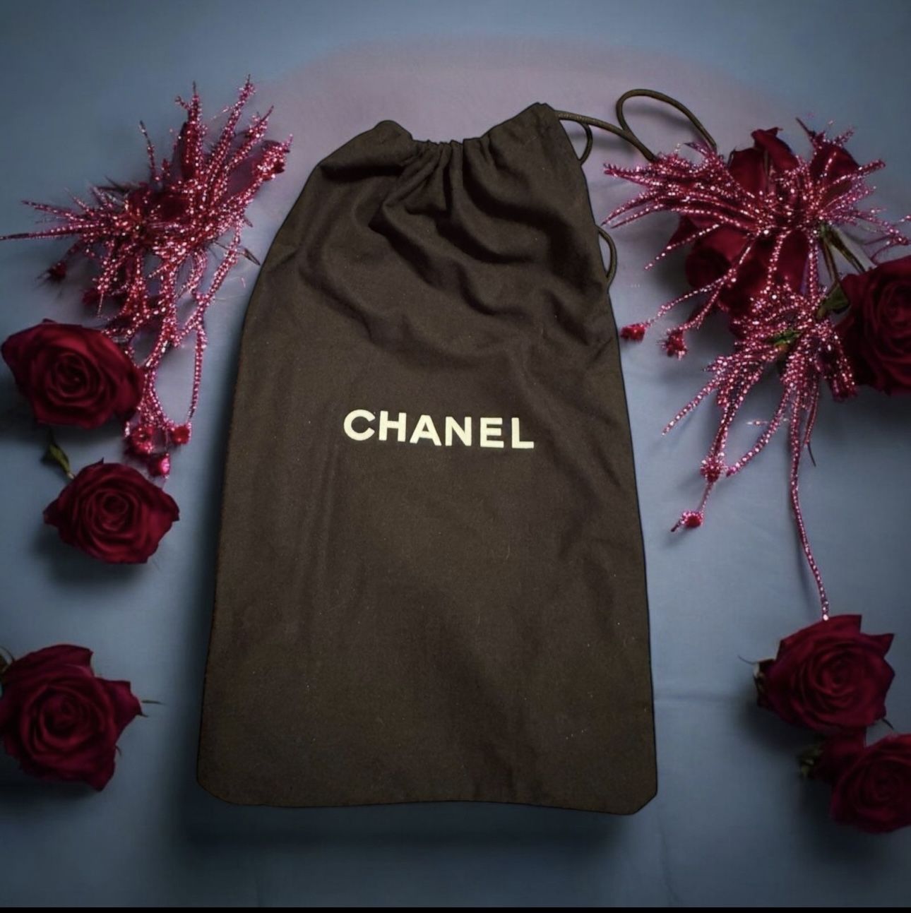 Chanel Dustbag Like New 12.5" × 7.5" approximately