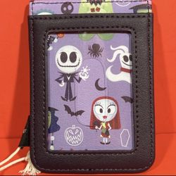 Loungefly The Nightmare Before Christmas Wallet / Card Holder NWT