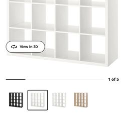 $300 OBO IKEA Shelf unit 57 7/8x57 7/8 " With Cabinets