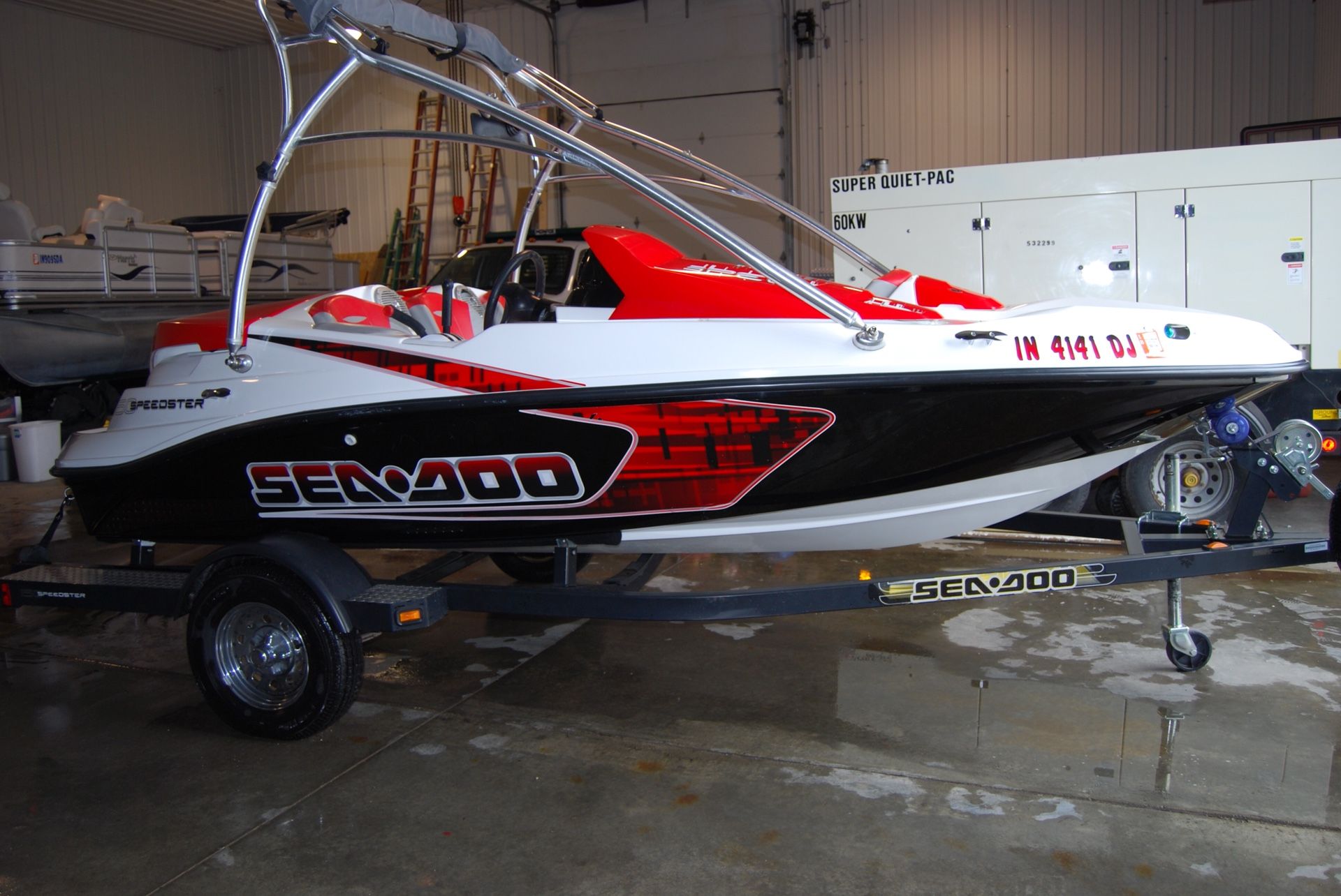 2009 SeaDoo 150 Speedster 255HP Jet Boat Wake Tower