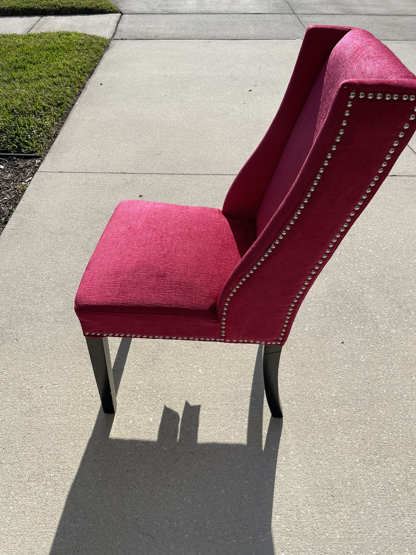 Hot Pink, ( Fuchsia) Color Accent Chair 