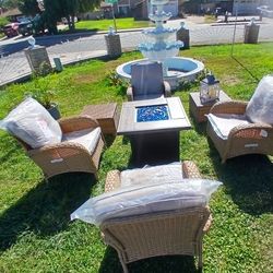 5 Pcs New Patio Set