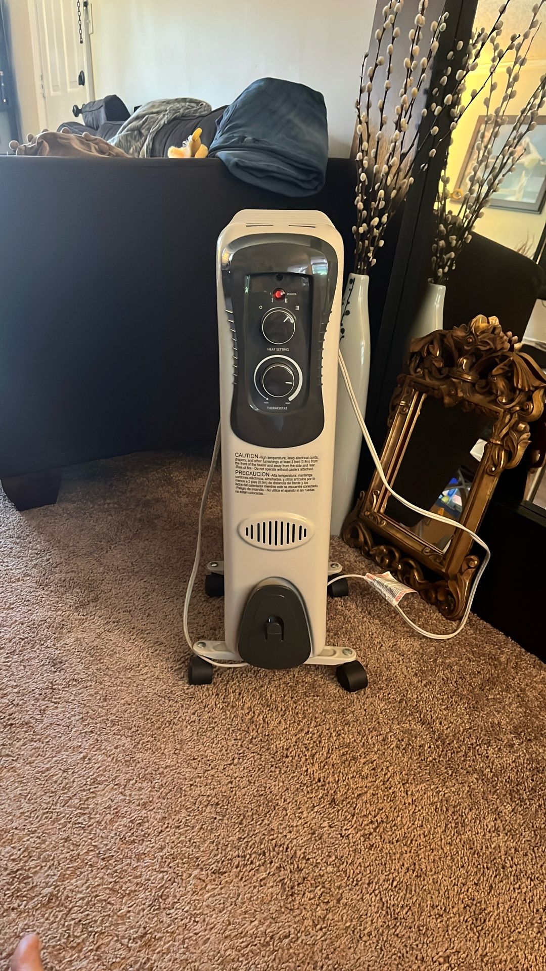 Functional Space Heater. Prepare For Winter Now